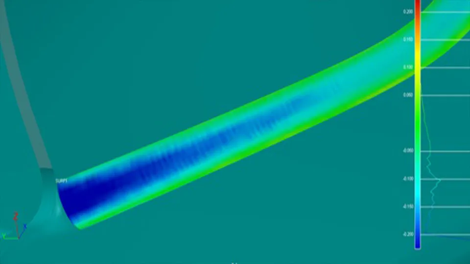 Blade root inspection