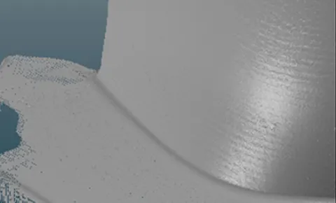 Detailed point cloud