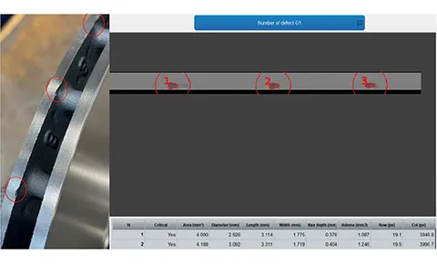 Machining non-cleanup defect