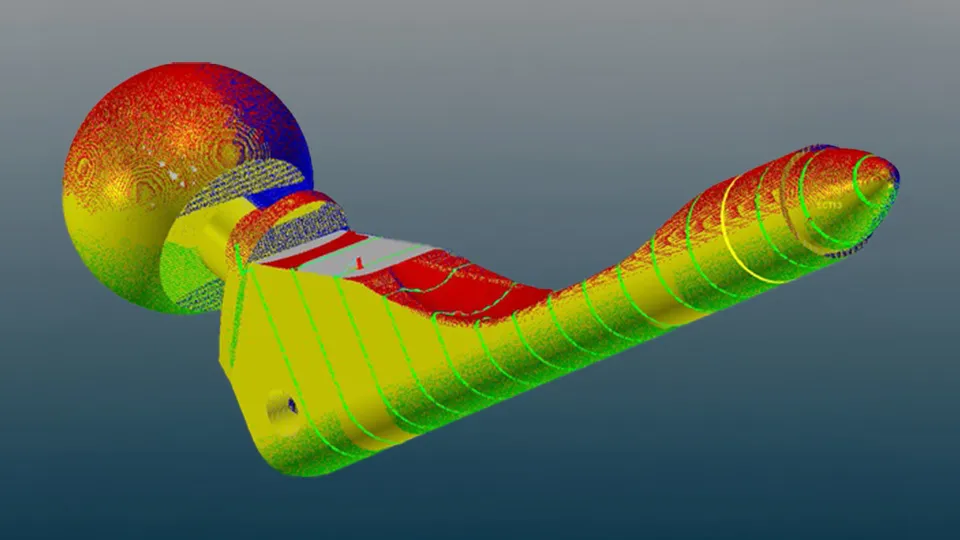 Hip insert point cloud